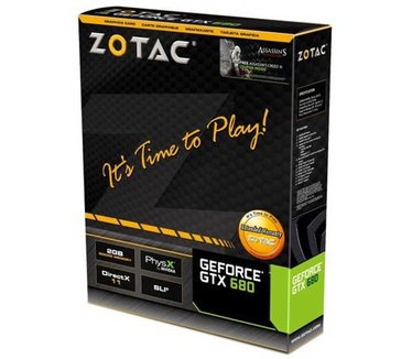 Zotac GeForce GTX 680 2GB