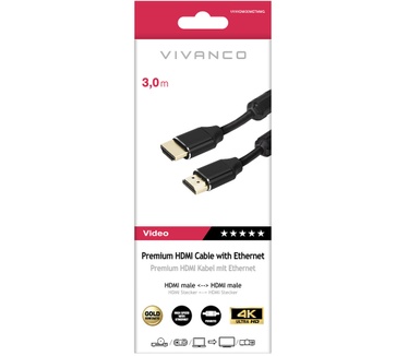 Vivanco VVVHDMI30METMMG