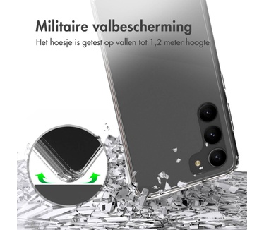 Accezz Xtreme Impact Backcover Samsung Galaxy S23 Plus - Transparant