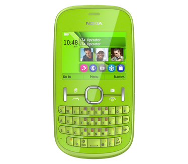 Nokia Asha 200 Groen