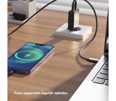 Accezz Ultra Slim GaN Charger 65W - 2x USB-C