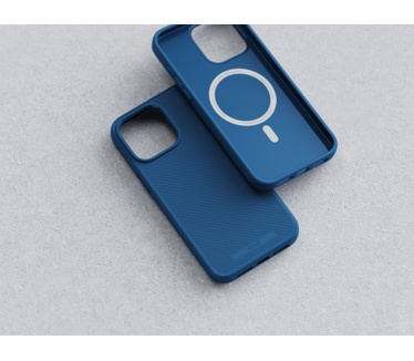 Njord byElements Slim Case 100% GRS MagSafe iPhone 15 Pro, Blauw