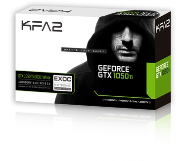 KFA2 GeForce GTX 1050 Ti EXOC White