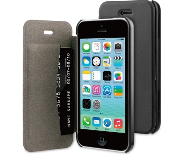 BeHello iPhone 5C Book Case Black