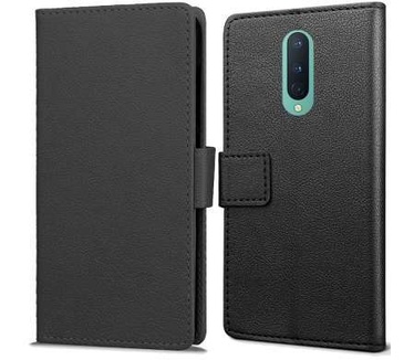 qMust OnePlus 8 Wallet Hoesje Zwart