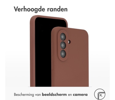 Accezz Liquid Silicone Backcover Samsung Galaxy A37 (5G) - New Tea Brown
