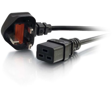 CablesToGo Cbl/2m BS1363 to IEC 60320 C19 Pwr Cord