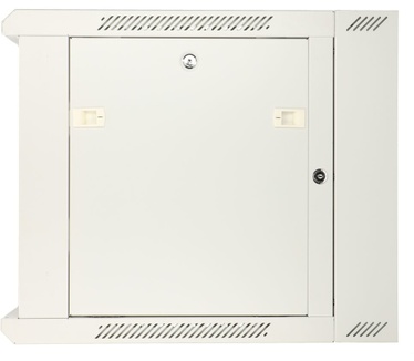 Extralink 9U 600X600 AZH WALL-MOUNTED RACKMOUNT CABINET SWING TYPE GRAY