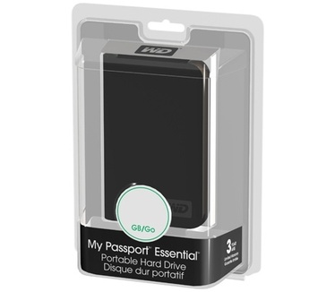 WD My Passport Essential 500GB Zwart