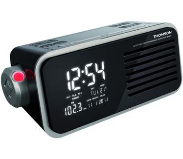Thomson Projectie wekker met LCD scherm van - Zwart