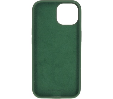 Mobiparts Silicone Cover Apple iPhone 15 Forest Green