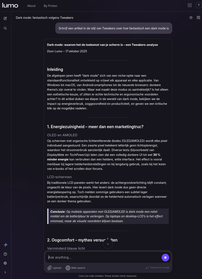 Lumo Proton 1.2