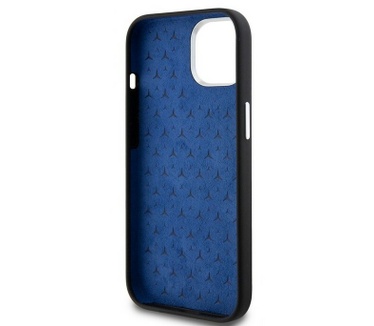 Mercedes-Benz Silicone Back Case - iPhone 15 (6.1") - Zwart Zwart