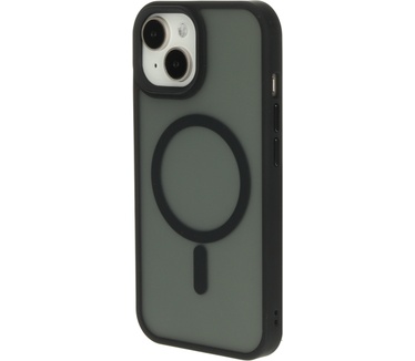 Mobiparts Hardcover Apple iPhone 15 Satin Black (Magsafe Compatible)