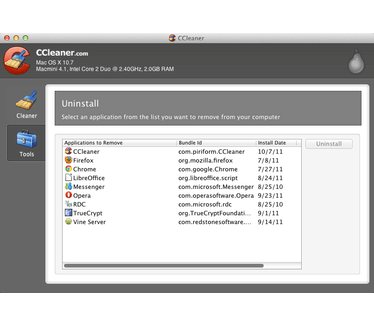 CCleaner for Mac 1.00.093 bèta