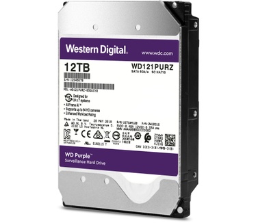 WD Purple (2017) 7200rpm, 12TB
