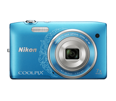 Nikon Coolpix S3500 Blauw