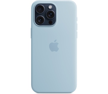 Apple Siliconenhoesje met MagSafe voor iPhone 15 Pro Max - Lichtblauw