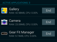 Screenshot Sansung Galaxy S5