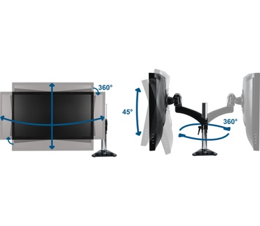 Arctic Z1 3D (EU) monitor arm + 4Port USB3.0 Hub