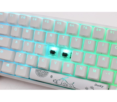 Ducky One 2 Mini White RGB MX Red US