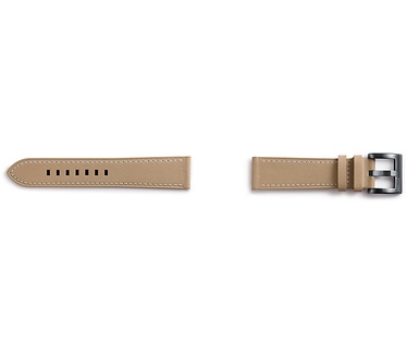 Samsung Gear Sport Lederen-Armband - Beige