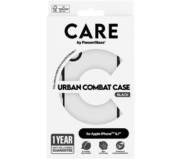 PanzerGlass CARE by PG Urban Combat iPhone16 6.7