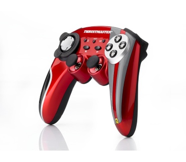 Thrustmaster Thrustmaster Gamepad Ferrari Wireless 430 (PC/PS3) Rood, Zwart
