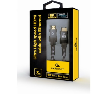 Gembird CCB-HDMI8K-3M Grijs