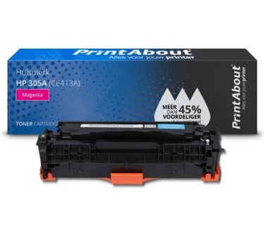 PrintAbout Huismerk HP 305A (CE413A) Toner Magenta