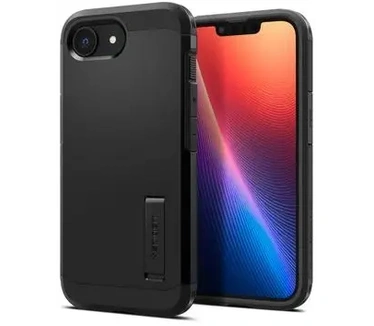 Otterbox Spigen Tough Armor MagFit Kunststof Back Cover Zwart Apple iPhone 16e