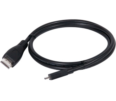 Club 3D Micro HDMI to HDMI 2.0 Cable, 1Meter Male/Male Zwart