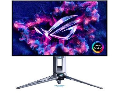 ASUS ROG Swift OLED PG27AQWP-W Zwart