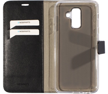 Mobiparts Classic Wallet Case Samsung Galaxy A6 Plus (2018) Black