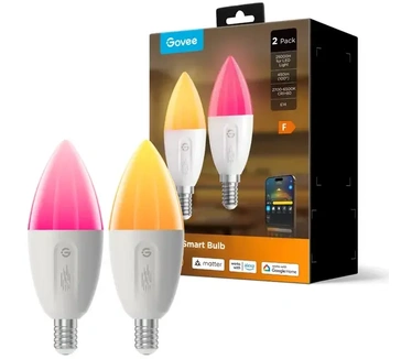 Govee Slimme dimbare E14 ledlampen - 2-pack