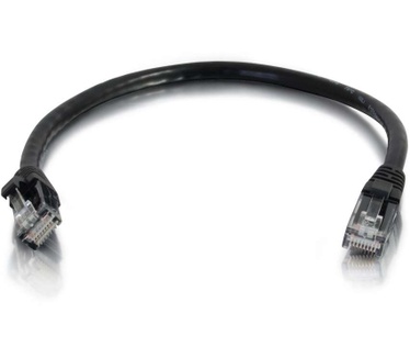 CablesToGo 1,5m Cat5e Booted Unshielded (UTP) netwerkpatchkabel - zwart