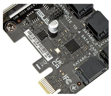 ASUS PCIE To 4 SATA CARD-SI