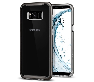 Spigen Samsung Galaxy S8 Plus Hoesje Neo Hybrid Crystal Grijs