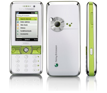 Sony Ericsson K660i Groen, Wit