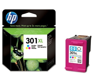 HP 301XL Tri-color Ink Cartridge