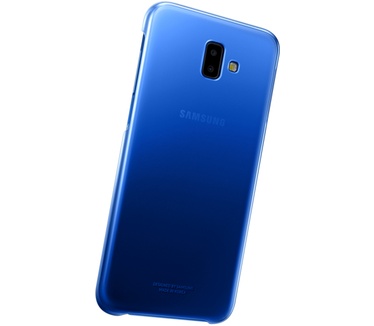 Samsung Galaxy J6+ Gradation Cover (Galaxy J6 Plus) Blauw