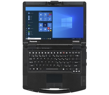 Panasonic TOUGHBOOK FZ-55 MK2 14" laptop - US-int Qwerty keyboard - WLAN only - 8 GB - 512GB SSD- WIN 10 P