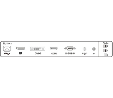 Philips B-line 241B8QJEB/00 Zwart