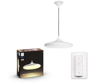 Philips Hue White ambiance Cher hanglamp Wit (Inclusief dimmer)