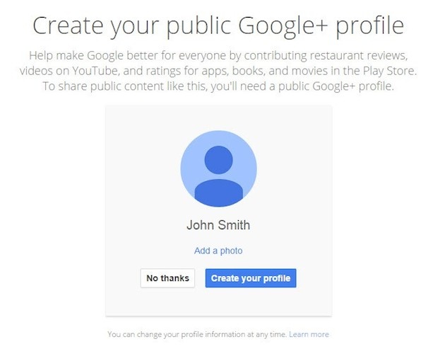 Gmail inschrijving Google+