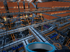 Oranje gebouw - Oil processing