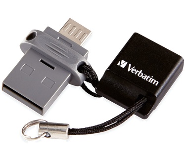 Verbatim Dual Drive OTG/USB 2.0 32GB Zwart