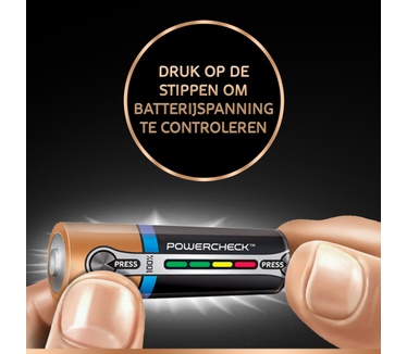 Duracell Ultra Power alkaline AA-batterijen, verpakking van 4