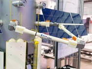 Schaalmodellen van ERA bij ESA Estec in Noordwijk