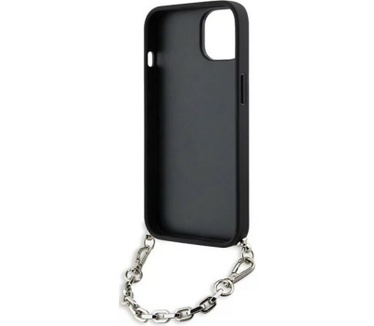 Karl Lagerfeld Saffiano Monogram Back Case iPhone 14 (6.1") Grijs Grijs